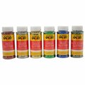 School Smart GLITTER-ASST COLORS 4 OZ SET OF 6 PK S2004138